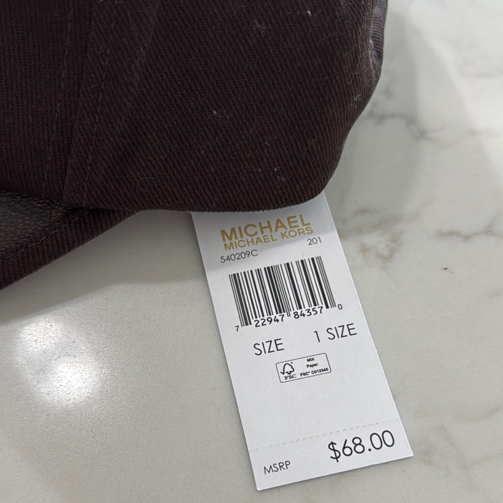 Michael Kors Brown Fashion Hat